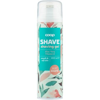 Гель для бритья (женский) Coop 200 мл Гель для бритья (женский) Coop 200 мл