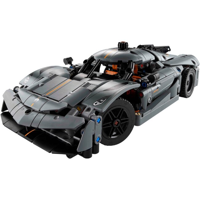 Конструктор LEGO® Technic 42173 - серый гиперкар Koenigsegg Jesko Absolut Конструктор LEGO® Technic 42173 - серый гиперкар Koenigsegg Jesko Absolut