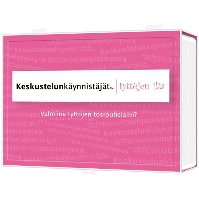 Настольная игра Keskustelunkävijät - девичник Настольная игра Keskustelunkävijät - девичник
