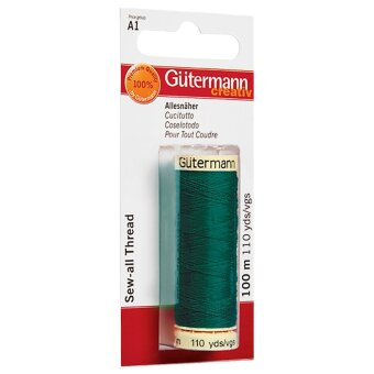 Универсальная швейная нить Gütermann 100 м полиэстера, зеленая ель
