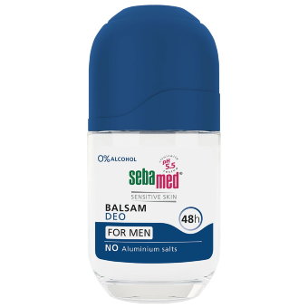 Дезодорант-бальзам роликовый SebaMed Sensitive для мужчин 50 мл Дезодорант-бальзам роликовый SebaMed Sensitive для мужчин 50 мл