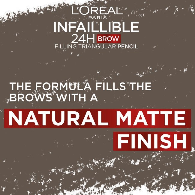 Карандаш для бровей L'Oréal Paris Infaillible Brows 24H Filling Triangular 1 мл brunette