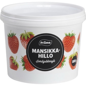 Клубничный джем в пластиковом ведре Priima 800 г Клубничный джем в пластиковом ведре Priima 800 г