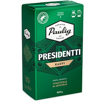 Кофе заварной Presidentti (кофеварка, кофейник) 500 гр Кофе заварной Presidentti (кофеварка, кофейник) 500 гр