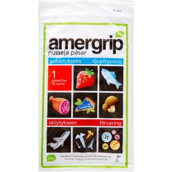Универсальные пакеты для хранения Amergrip 20 шт 1 л Универсальные пакеты для хранения Amergrip 20 шт 1 л