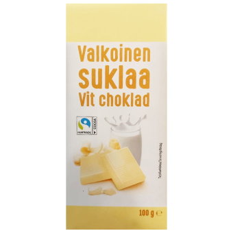 Белый шоколад Valkoinen suklaa 100 гр