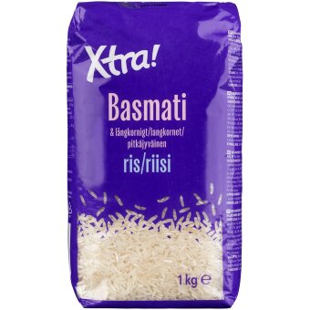 Рис басмати Xtra длиннозерный 1 кг