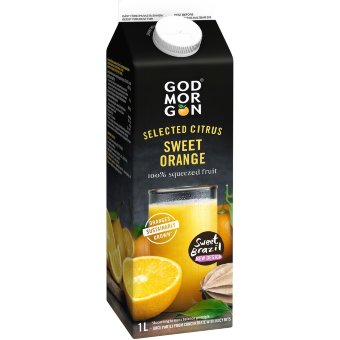 Апельсиновый нектар с добавлением сока God Morgon Selected Citrus 1 л Апельсиновый нектар с добавлением сока God Morgon Selected Citrus 1 л