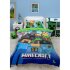 Детский комплект наволочки и пододеяльника Minecraft 150x210 + 50x60 см
