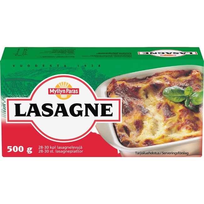Листы для лазаньи Myllyn Paras Lasagne 500 гр