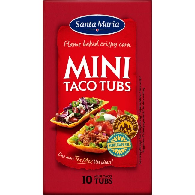 Мини корочки для тако Santa Maria 86 гр