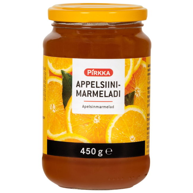 Мармелад Pirkka 450 гр апельсин