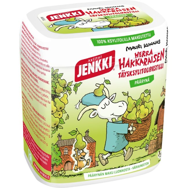 Ксилитовые пастилки (груша) Jenkki Herra Hakkaraisen 55 гр