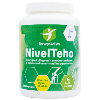 Витамины для суставов NivelTeho 120 капсул Terveyskaista Витамины для суставов NivelTeho 120 капсул Terveyskaista