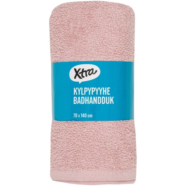 Банный полотенце Xtra Anna 70x140 см нежно-розовый