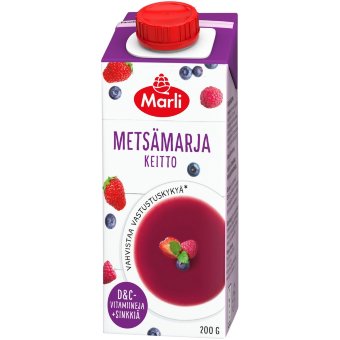 Кисель из лесных ягод Marli Metsämarjakeitto 200 гр Кисель из лесных ягод Marli Metsämarjakeitto 200 гр