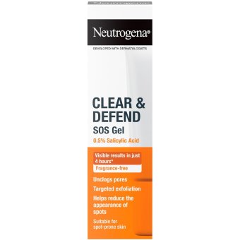 Гель от чёрных точек Neutrogena Clear&Defend Rapid 15 мл Гель от чёрных точек Neutrogena Clear&Defend Rapid 15 мл