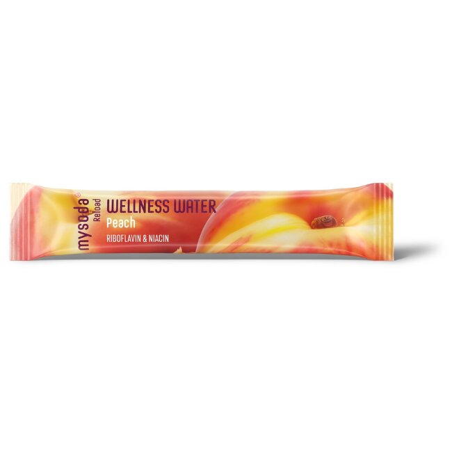 Напиток-порошок Mysoda Wellness Water с персиковым вкусом (уп 12 шт) 48 гр Напиток-порошок Mysoda Wellness Water с персиковым вкусом (уп 12 шт) 48 гр