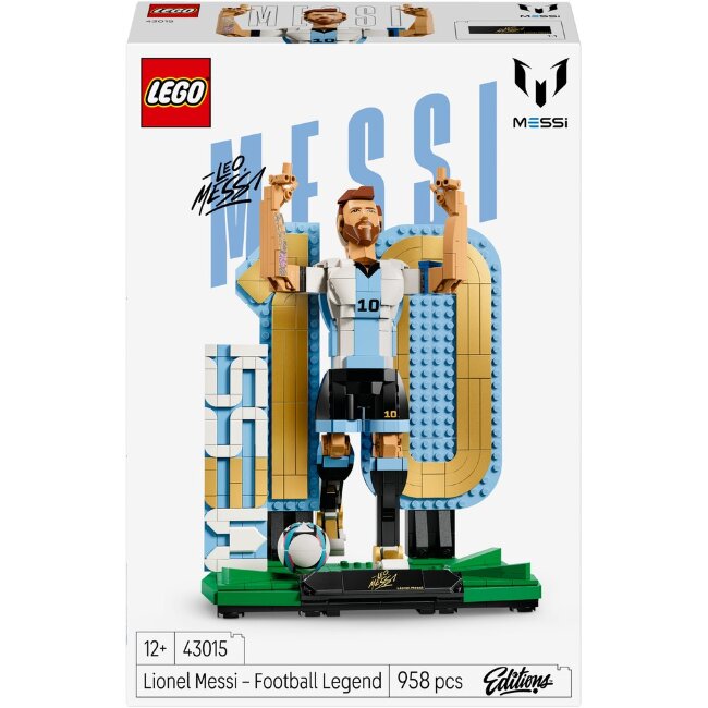 Конструктор LEGO® Editions Football 43015 Lionel Messi – футбольная легенда