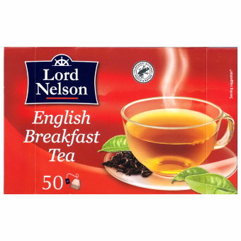 Чёрный чай Lord Nelson English Breakfast 50 шт Чёрный чай Lord Nelson English Breakfast 50 шт