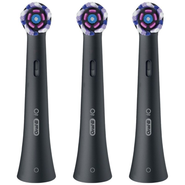 Сменные насадки Oral-B iO Radiant White Black 3 шт
