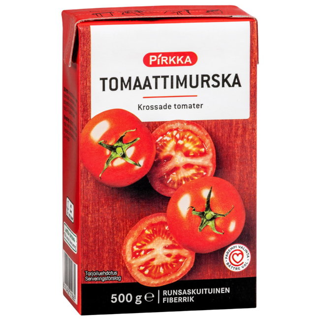Измельченные томаты Pirkka 500 г
