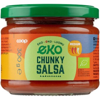 Соус сальса Coop Eko chunky средний острый органический 300 гр
