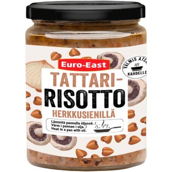 Ризотто из гречневой крупы с шампиньонами Euro-East 500 гр