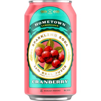 Лимонад Hometown Cranberry Lemonade 0,33 л