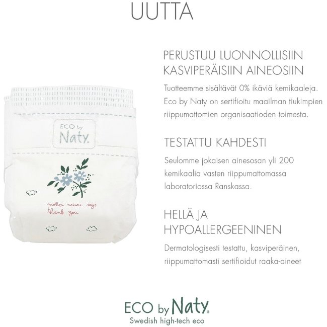 Подгузники Nature Baby Care Naty Jun 5 на липучке 40 шт/уп Подгузники Nature Baby Care Naty Jun 5 на липучке 40 шт/уп