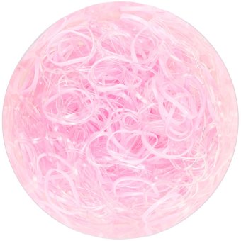 Силиконовые резинки для волос My Beauty 500 шт пастельных оттенков