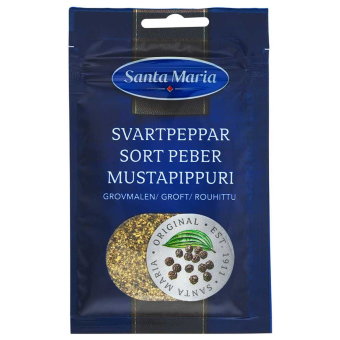 Черный молотый перец Santa Maria 18 гр