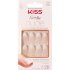 Набор для ногтей Kiss Nails Salon Acrylic Nude French 28 шт, KAN06 Набор для ногтей Kiss Nails Salon Acrylic Nude French 28 шт, KAN06