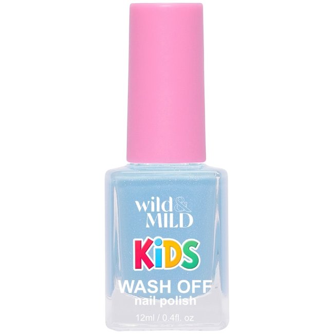 Детский лак для ногтей Wild&Mild Kids KC003 Aqua Splash 12 мл Детский лак для ногтей Wild&Mild Kids KC003 Aqua Splash 12 мл