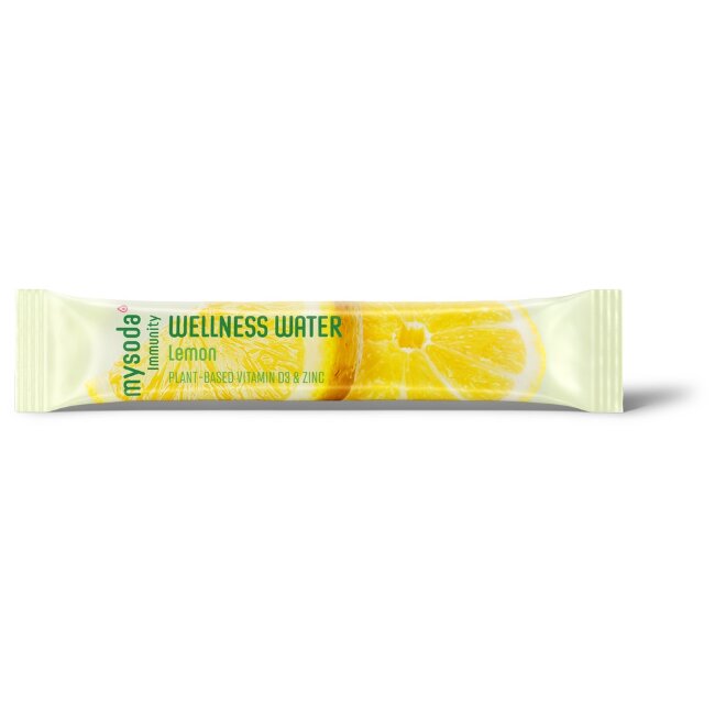 Питьевой порошок Mysoda Wellness Water с лимоном (уп 12 шт) 48 гр