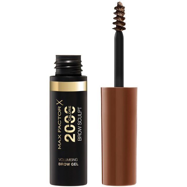 Гель для увеличения объема бровей Max Factor 2000 Calorie Volumizing Brow Gel 004 black brown 4,5 мл жидкий карандаш для бровей