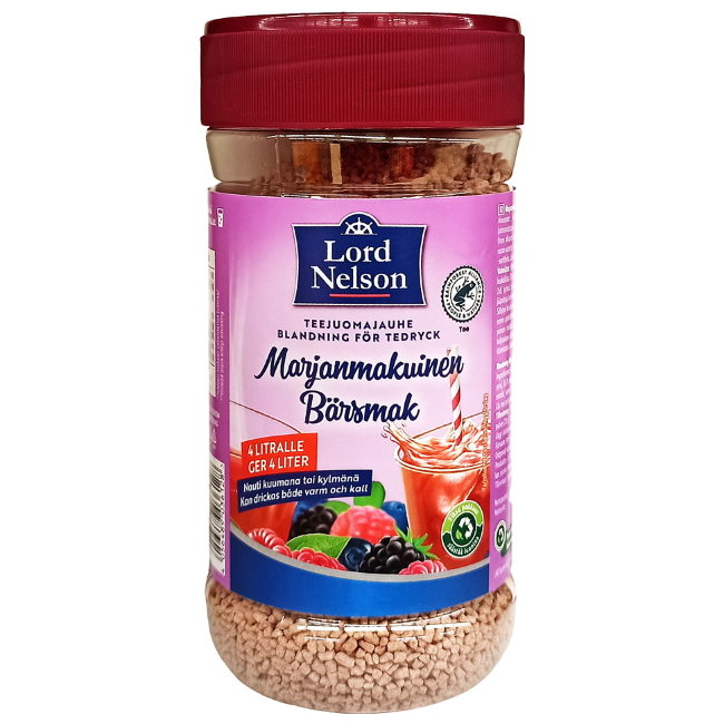 Чай в гранулах Lord Nelson (лесные ягоды) 400 гр Чай в гранулах Lord Nelson (лесные ягоды) 400 гр