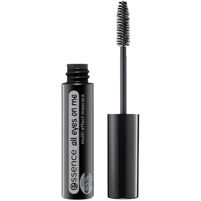Тушь для ресниц multi-effect essence all eyes on me 01 soft black 8 мл
