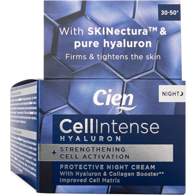 Ночной омолаживающий крем для лица CELLintense 50 мл, Cien