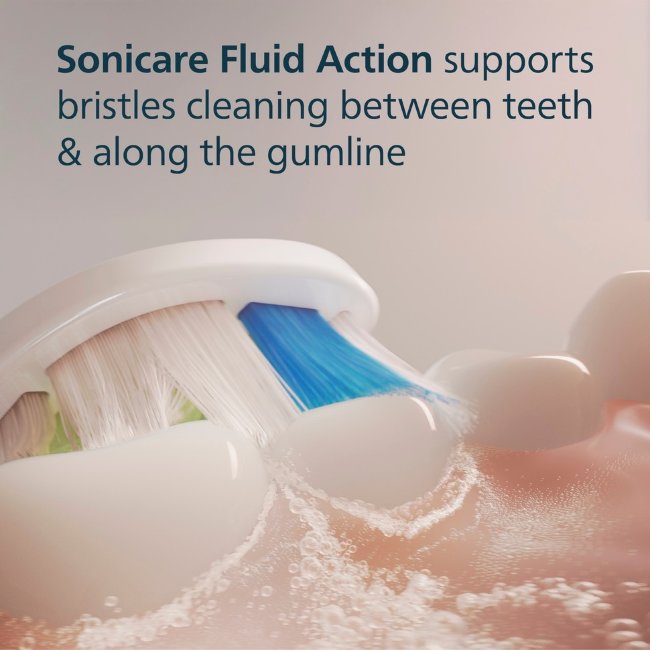 Зубные щетки-насадки Philips Sonicare W2 Optimal White, 3 шт/упак, HX6063/87 Зубные щетки-насадки Philips Sonicare W2 Optimal White, 3 шт/упак, HX6063/87