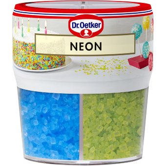 Посыпка для выпечки неоновая Dr Oetker Neon 100 гр