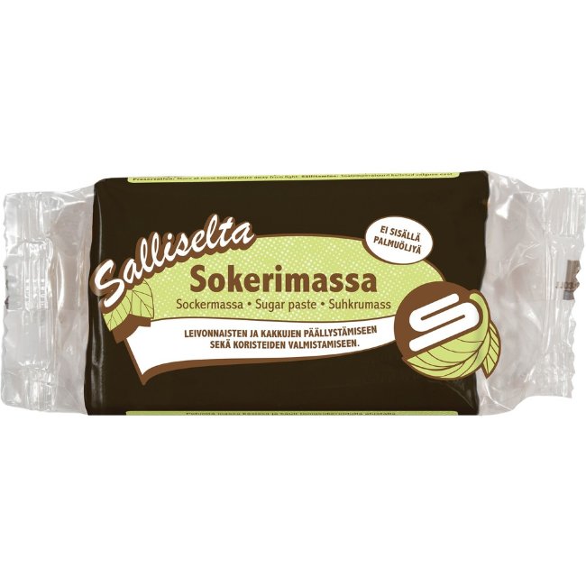 Кондитерская масса для выпечки Salliselta ( черная ) 250 гр