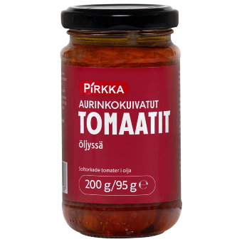 Томаты вяленые Pirkka 200/95г