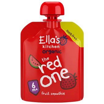 Пюре Ellas Kitchen красные фрукты, с 6 мес. 90 гр Пюре Ellas Kitchen красные фрукты, с 6 мес. 90 гр