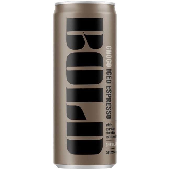 Холодный кофейный напиток Bold Choco Iced Espresso с молоком и шоколадным порошком 250 мл