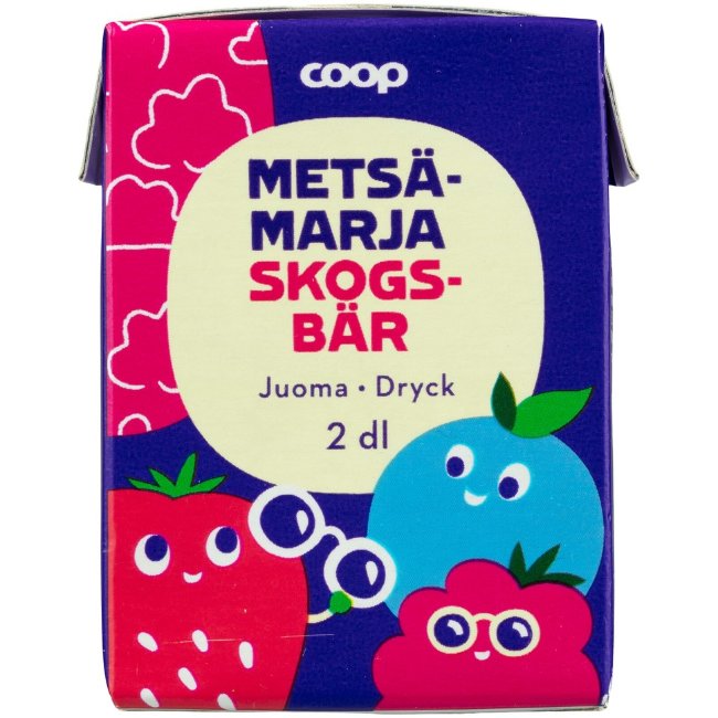 Напиток Coop ( лесные ягоды ) 200 мл