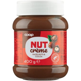 Шоколадная паста с лесным орехом Coop 400 гр Шоколадная паста с лесным орехом Coop 400 гр