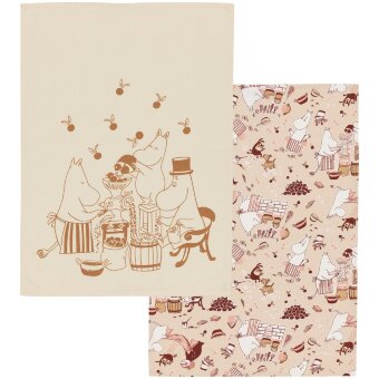 Набор кухонных полотенец Moomin Arabia Muumi 50x70 см Siivouspuuhissa GOTS