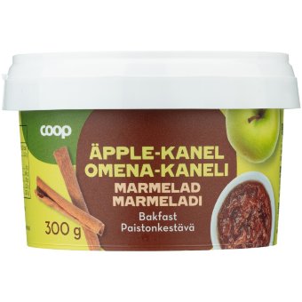 Мармелад яблоко-корица Coop жаростойкий 300 гр