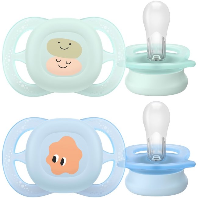 Соска Philips Avent Ultra Air Start 0-2 мес, 2 шт Соска Philips Avent Ultra Air Start 0-2 мес, 2 шт